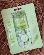 Jigott. Тканевая маска с экстрактом огурца Real Ampoule Mask Cucumber