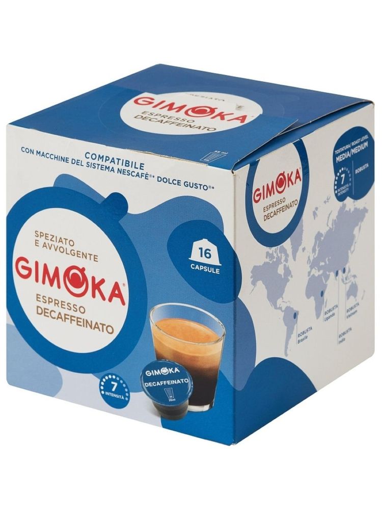 Кофе в капсулах Dolce Gusto Gimoka Decafаeinato 48 шт