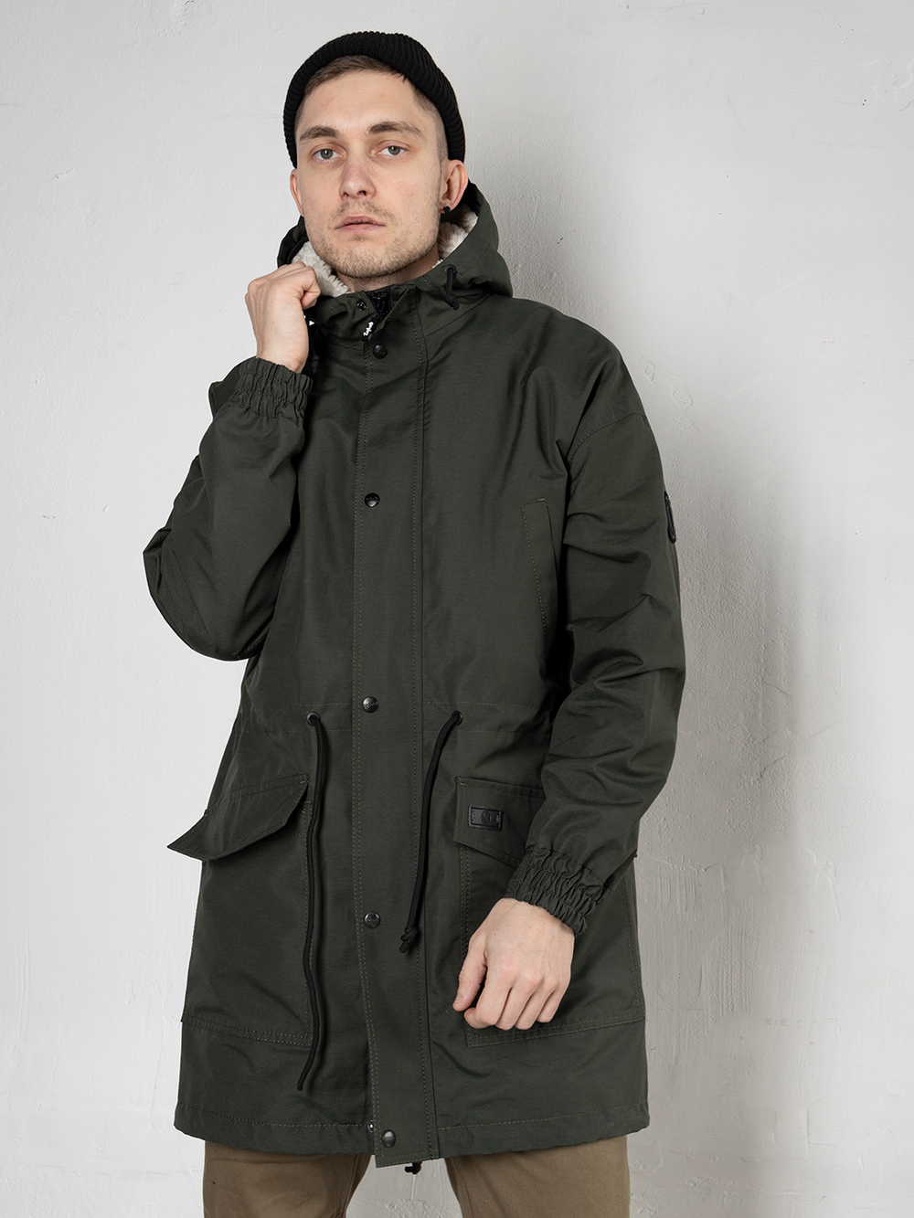 Парка с жилетом Город Горький малахит