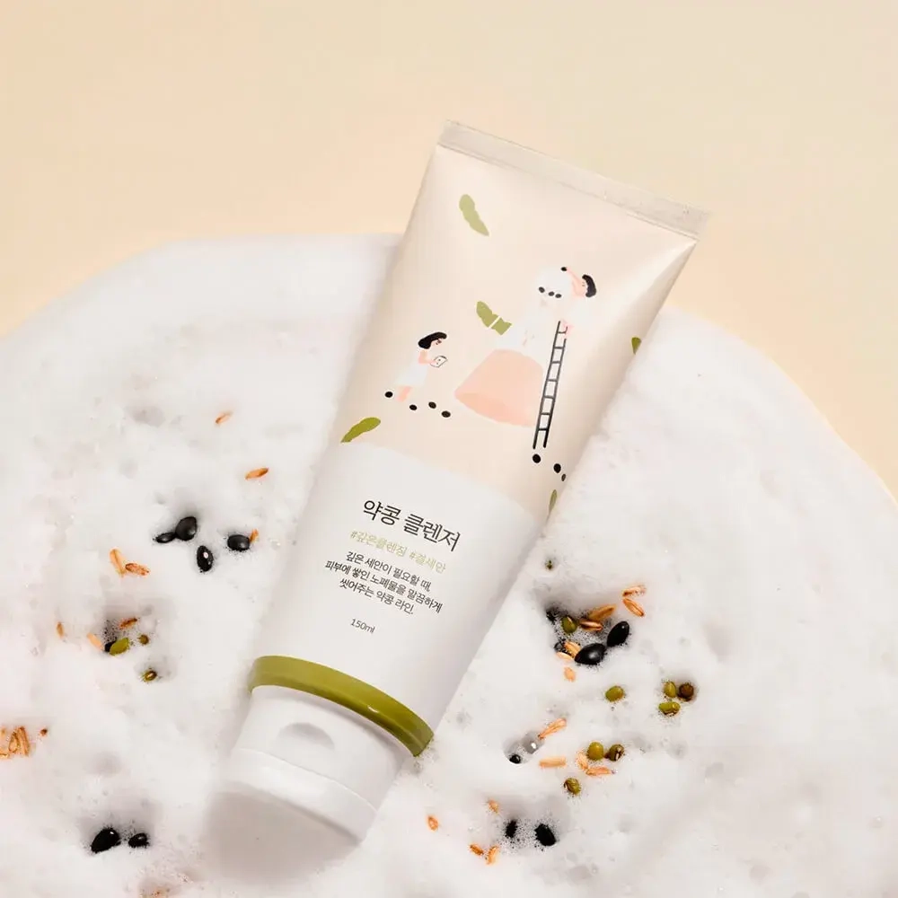 ROUND LAB Пенка для умывания на основе соевых бобов Soybean Cleanser (150 мл)