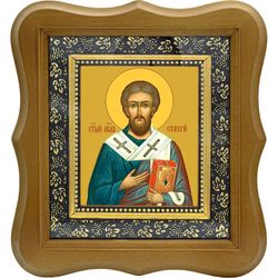Стахий Святой апостол, епископ Византийский. Икона на холсте.