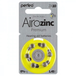 Элемент питания Perfeo ZA-10 BL/6 для слуховых аппаратов (комплект 6 шт)