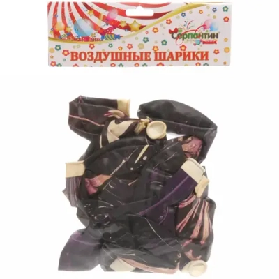 Воздушные шары «Мираж» 25шт 12»/30см фиолетовый