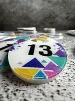 Номерки для гардероба 4х7 см