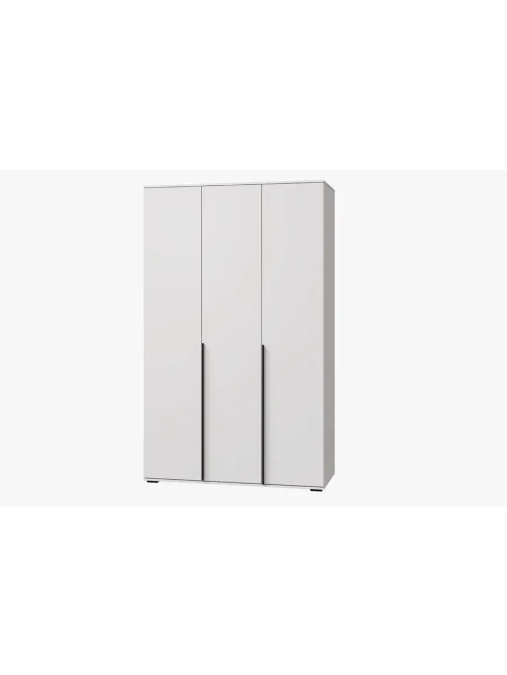 Шкаф для одежды распашной Белый 135х58х221 см
