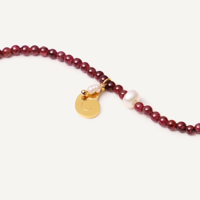 Браслет Гранатовый