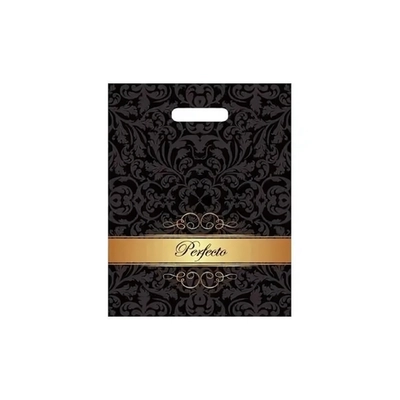 Пакет ПЭ с вырубной ручкой 37+3Тико (Перфекто шайн) Россия (комплект 25 шт)