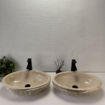 Раковина из мрамора ПАРА! Oval Marmo Wave OM-62884 57*37*15 120