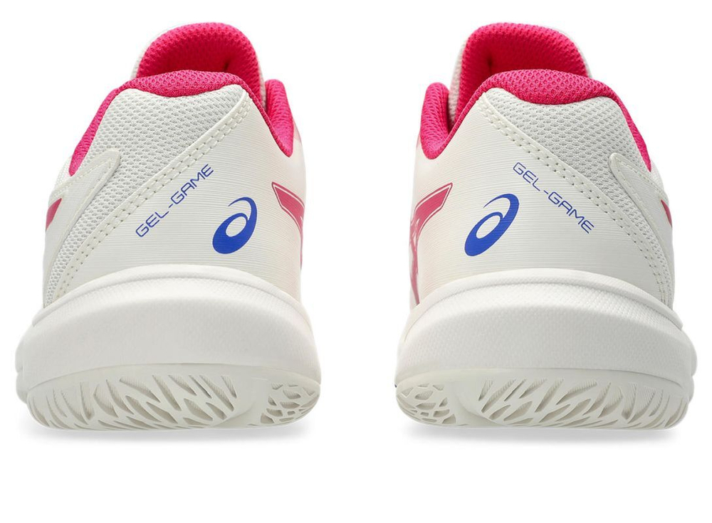 Детские теннисные кроссовки Asics Gel-Game GS - cream/bright rose