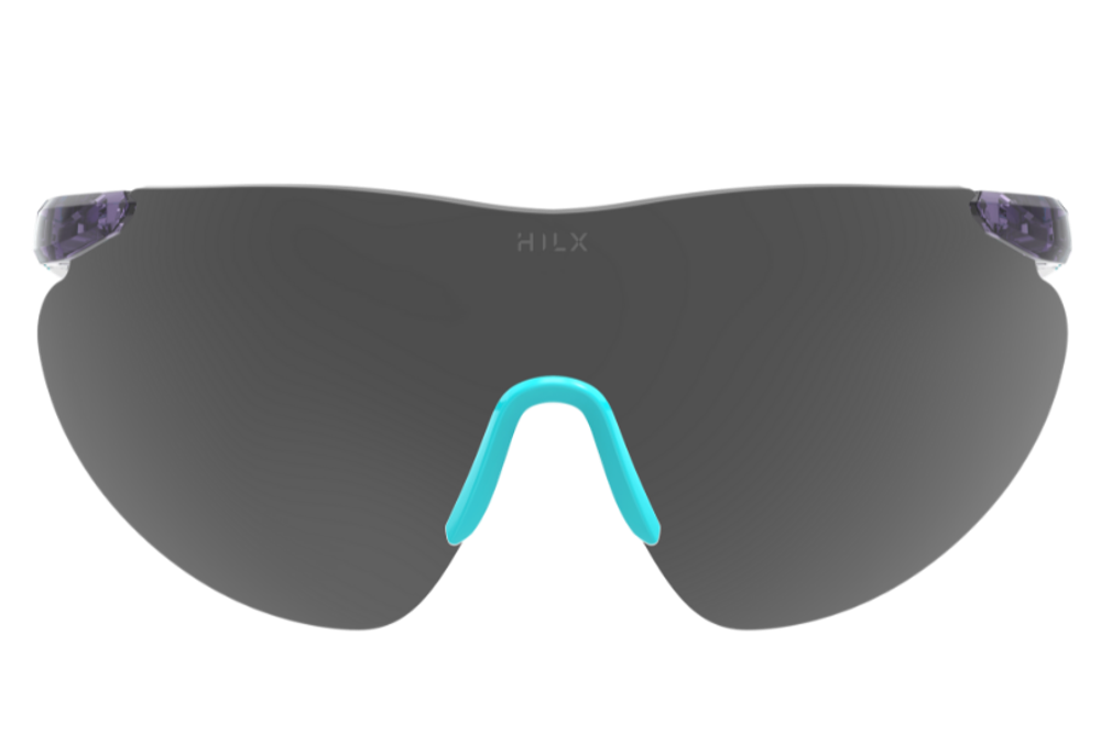 Спортивные очки с диоптриями HILX Domain Shiny Crystal Purple / Black Mirror Lens