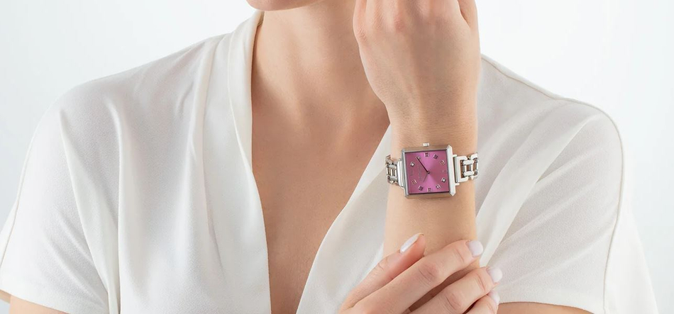 Часы Coeur de Lion Silver-Pink 7630/74-1704