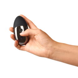 Утяжеленный премиум-вибратор Le Wand Point темный хром