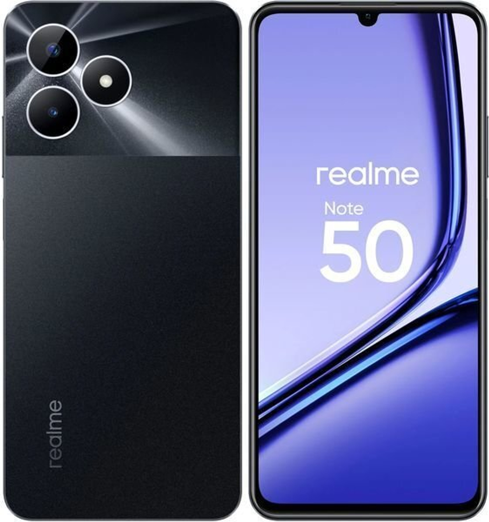 REALME Note 50 RMX3834 3/64Gb black
