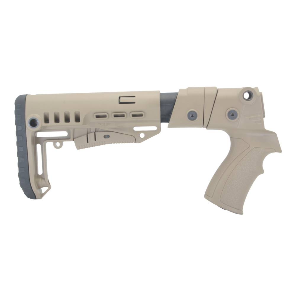 Пластиковый приклад Бекас, DLG Tactical. Черный