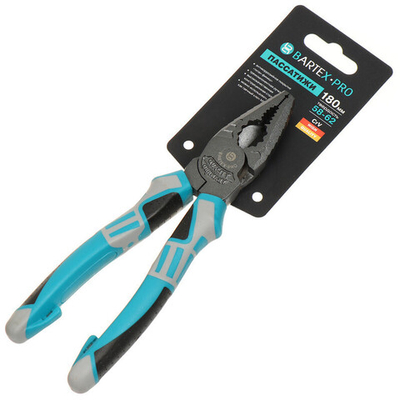 Пассатижи 180 мм, Bartex, Pro Nature Эко, TFCP007, шт