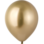 Шар латексный Glossy Хром 43 см (Золотой)