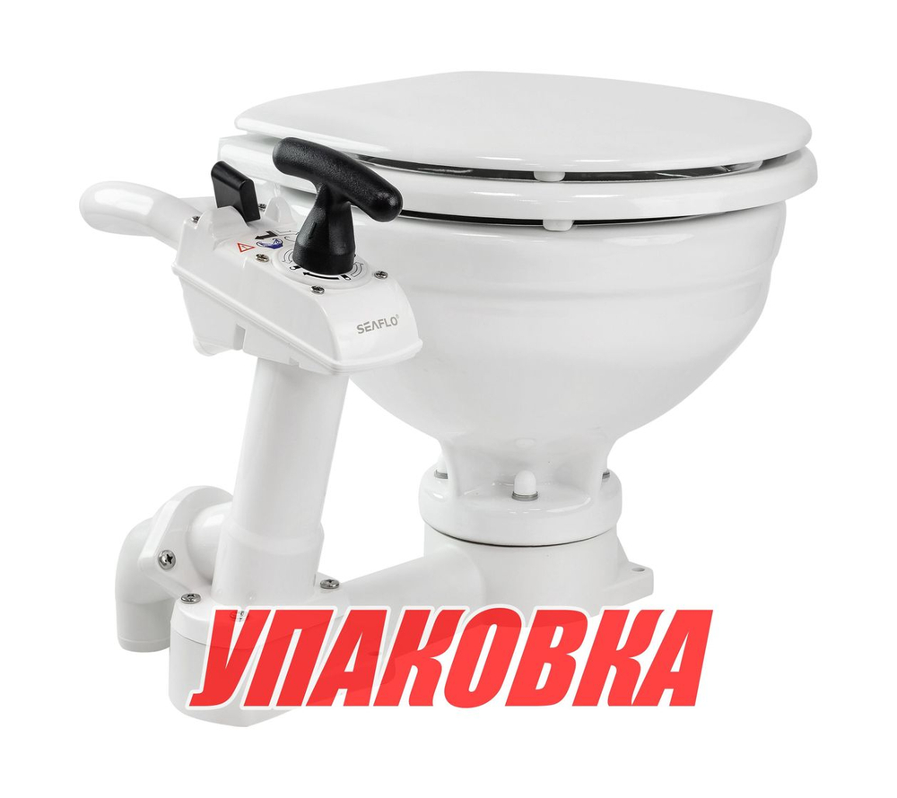 Унитаз с ручной помпой (Compact), SeaFlo (упаковка из 2 шт.)