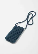 Вязаная сумочка FOS Темно-Синяя