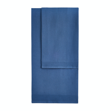 Набор полотенец 1+1 ПОЗИТАНО- В(коробка) (40*60+60*110, 100% хлопок, Blue/синий)