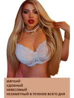 Франзуская модель бюстгальтера большие размеры FGi ажурный
