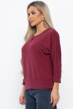 Джемпер трикотажный Претти (бордовый) Б14845-50М LT Collection