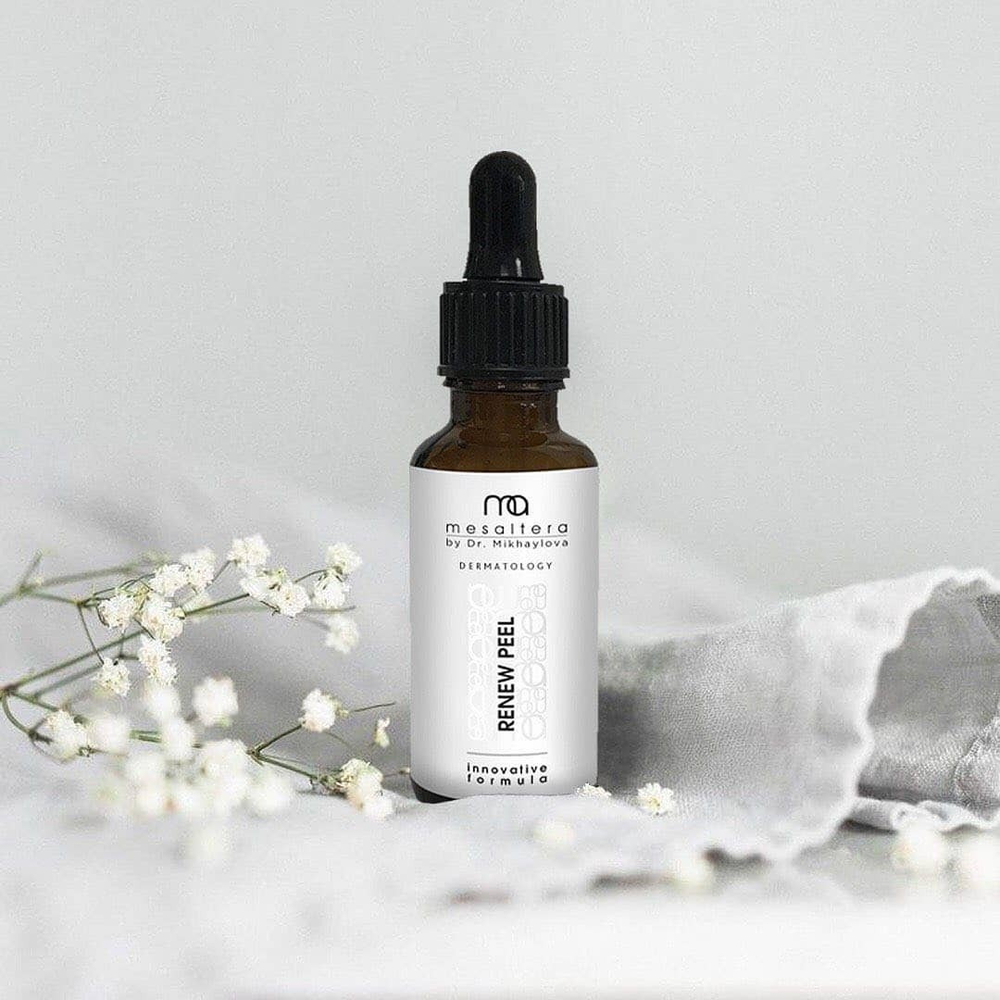 Mesaltera by Dr. Mikhaylova RENEW PEEL - Всесезонный, мультикислотный, ревитализирующий пилинг от Мезалтера, 30 мл