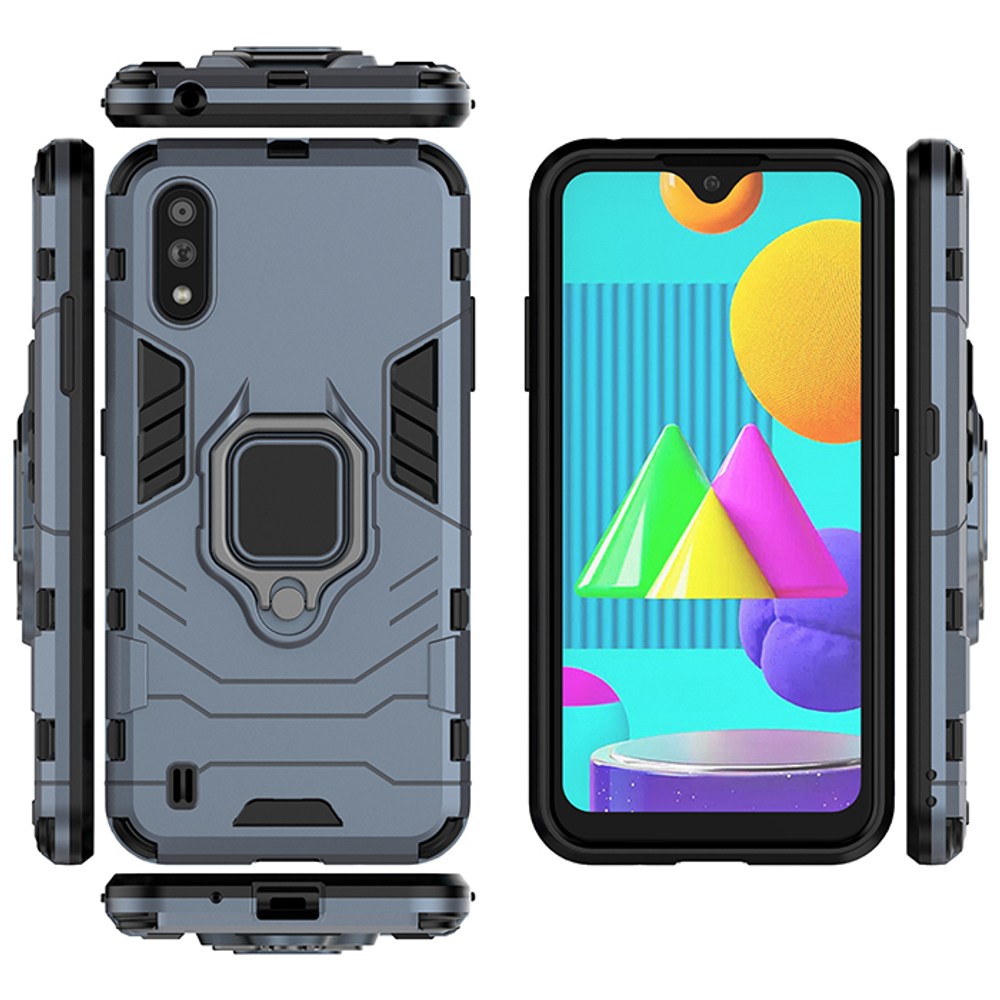 Противоударный чехол с кольцом Panther Case для Samsung Galaxy M01