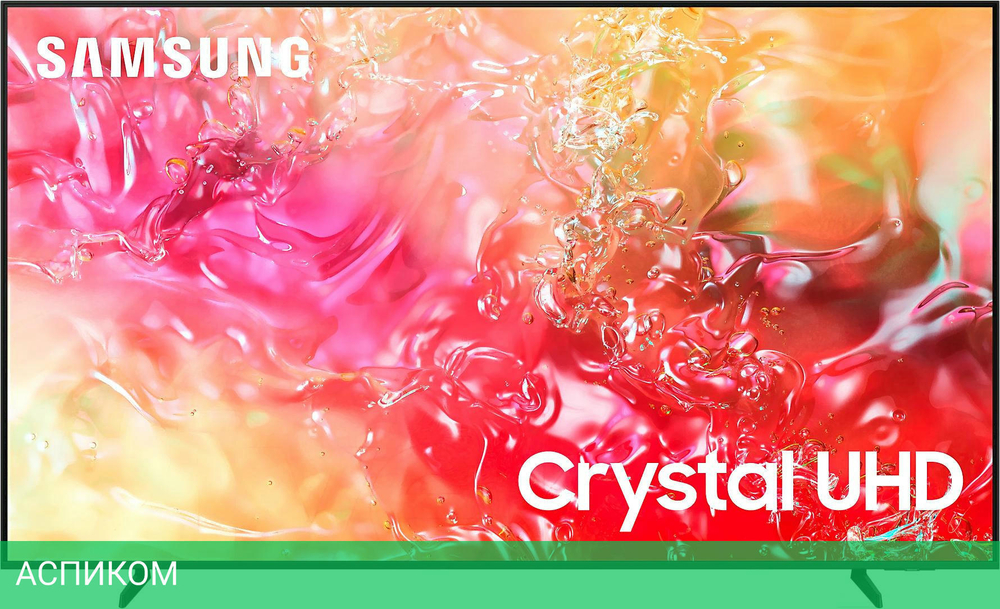 Телевизор Samsung UE65DU7100UXRU черный