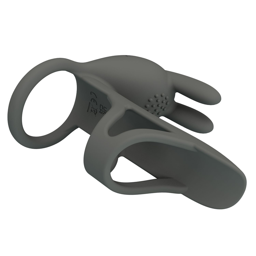 Насадка на пенис Pretty Love Matty с клиторальной вибрацией, 10,5 см