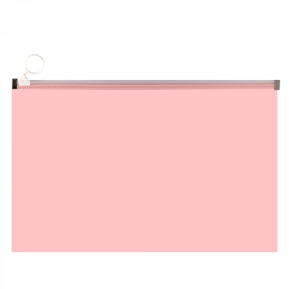 ZIP-LOCK пакет на молнии 320*245*25 мм, Alingar, A4, 180 мкм, непрозрачный, глянец, коралловый