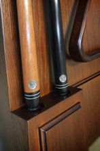 Киевница К-21 с часами ясень,шпон,мдф (№2)