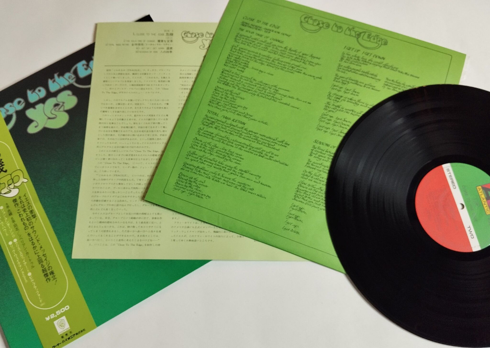 Винтажная виниловая пластинка LP Yes Close To The Edge (Japan 1976) (Obi)