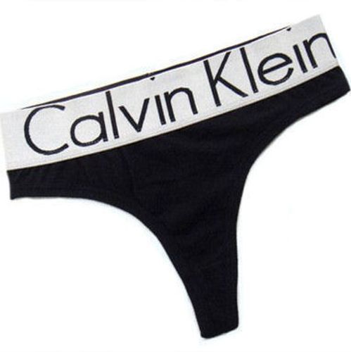 Женские трусы стринги Calvin Klein Women String Black