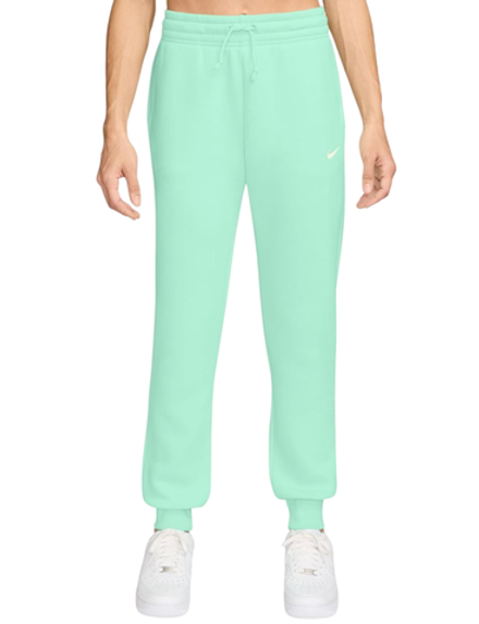 Женские теннисные брюки Nike Sportswear Phoenix Fleece - mint foam/sail