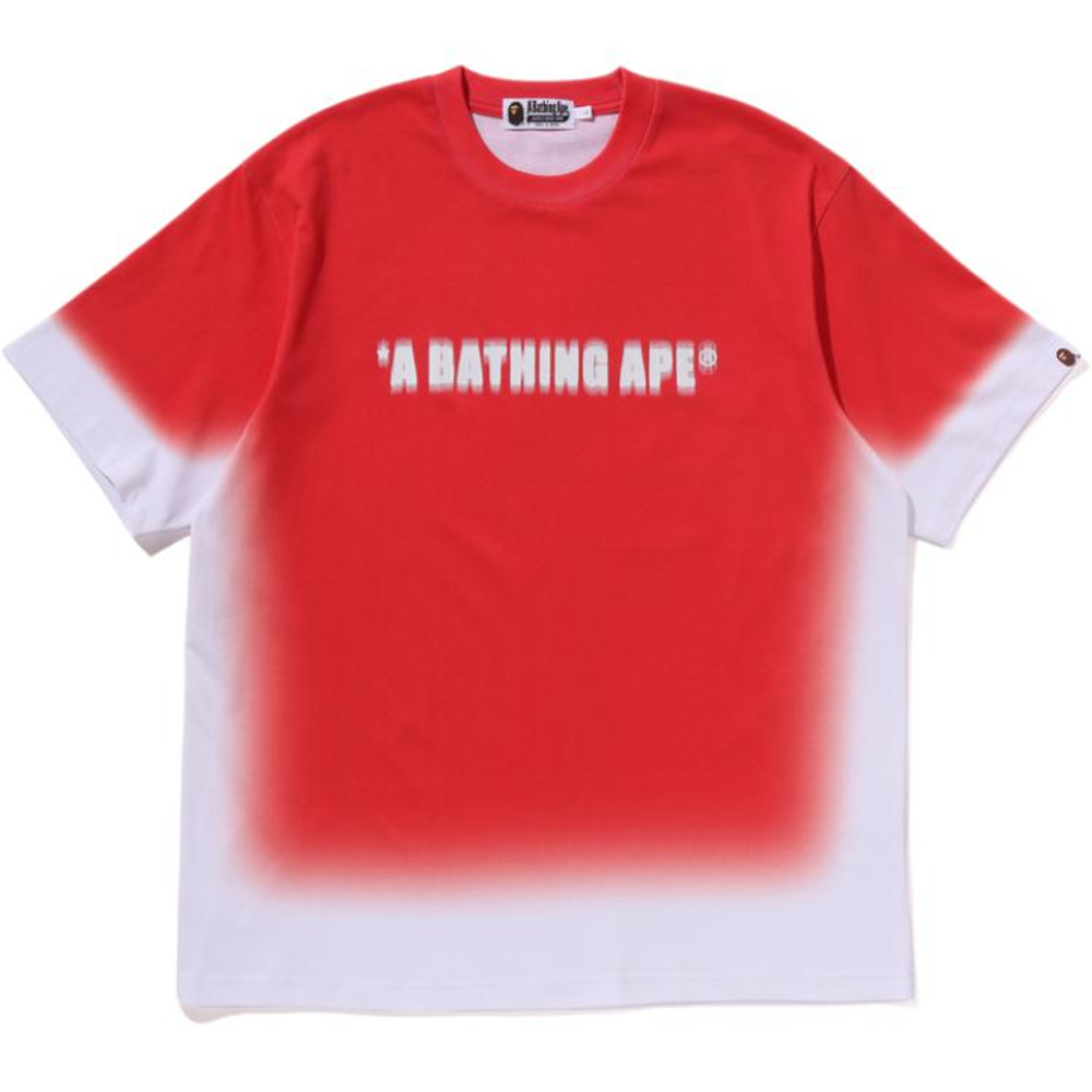 A Bathing Ape Bathing Ape Graphic Printed Футболка красный