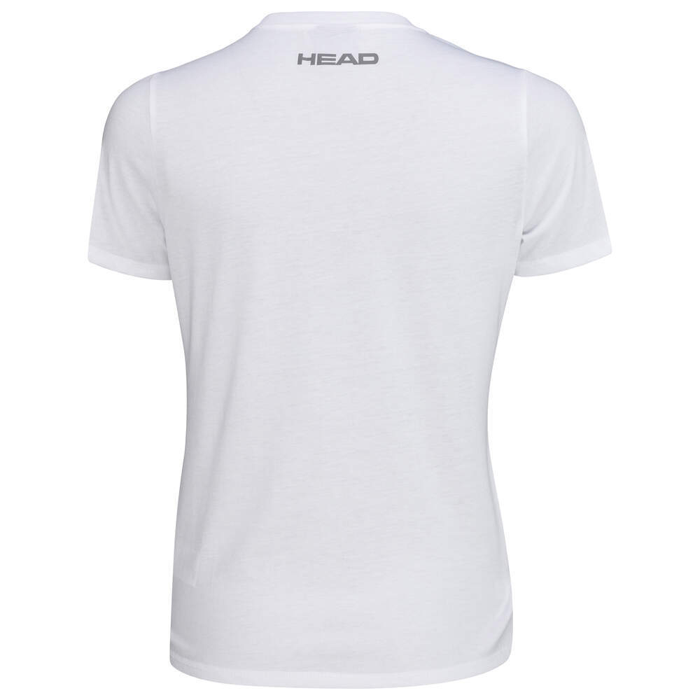 Женская теннисная футболка Head Club Basic T-Shirt - белый