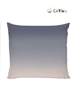 Наволочка 1шт сатин Milky Garden "Розовый зефир" 70x70 см на молнии