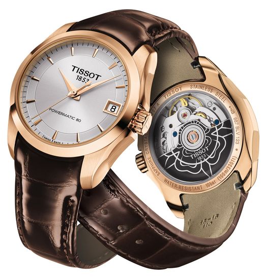 Женские часы Tissot T035.207.36.031.00 Couturier Powermatic 80 Lady