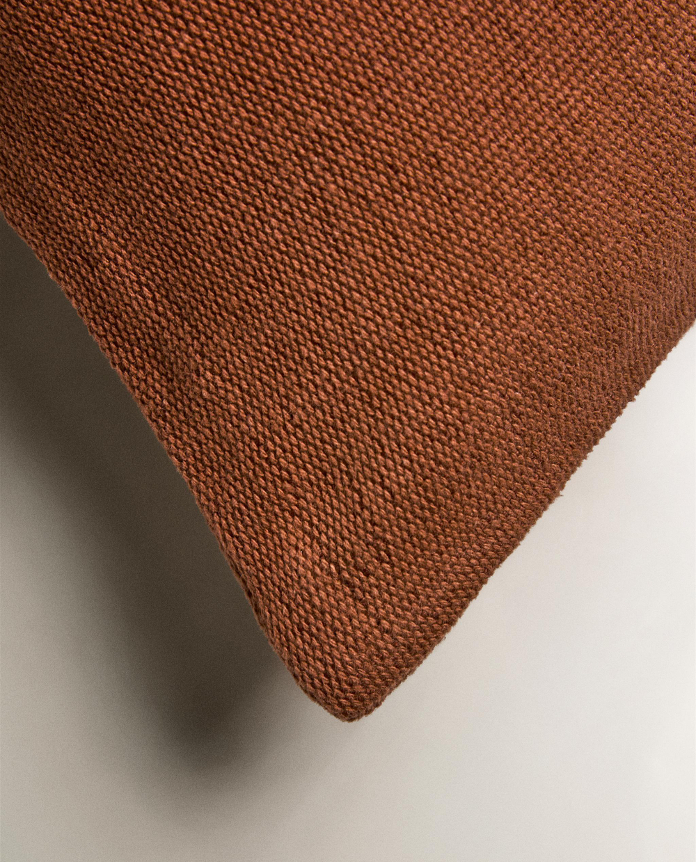 Zara Home наволочка декоративная из хлопка, экрю, 45x45 см