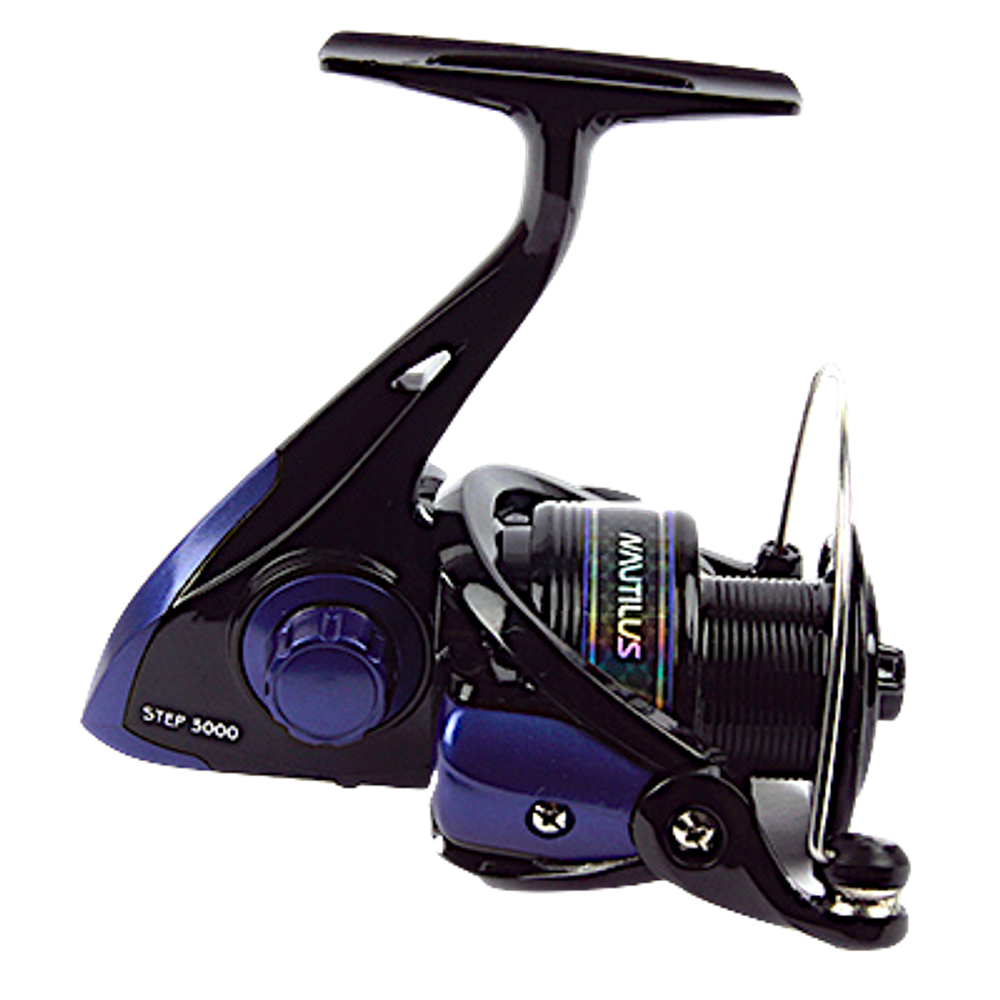 Катушка Nautilus Step 3000  bb1+1  0.25/0.30/0.35мм-220/150/100м 5.0:1 Вес 245г 16-59296196