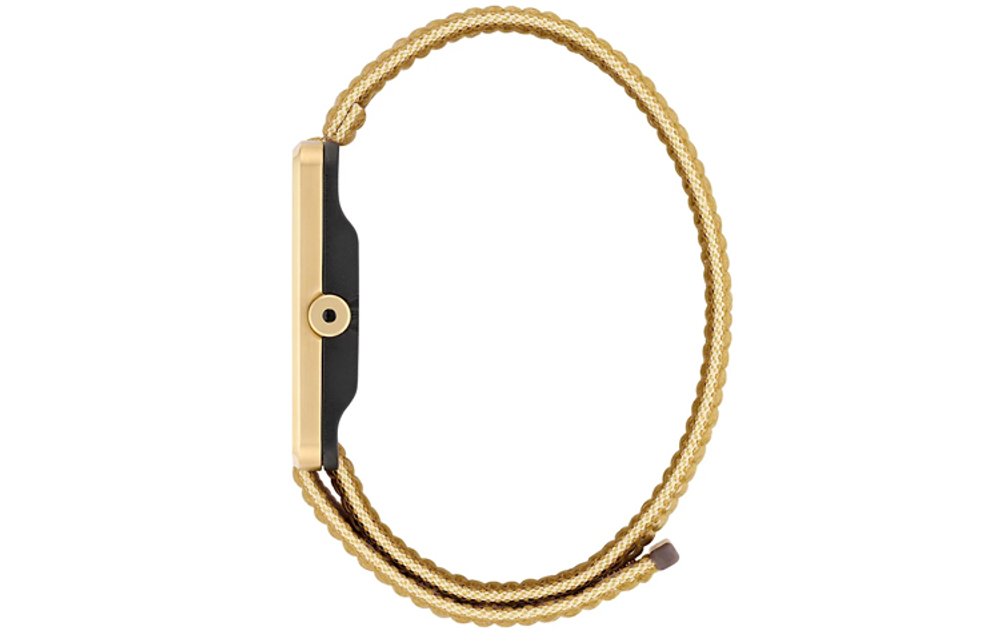 Adidas Originals STREET Wrist Watch Quartz Movement Nylon Strap Gold Dial Women"s Watch 30m Water Resistant