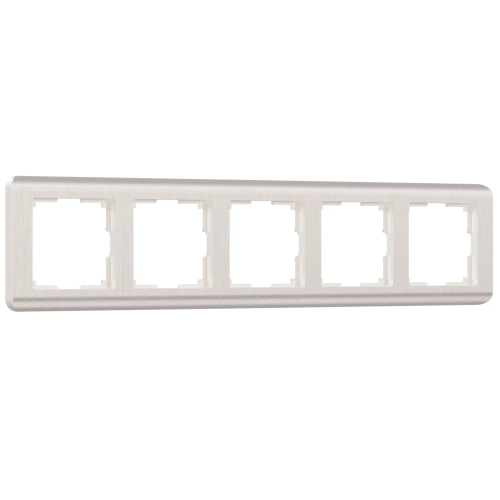 Рамка на 5 постов Stream (перламутровый) W0052113