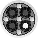 QED (C-GNSSBW/30) Genesis Silver Bi-Wire Cable, кабель акустический, катушка 30 м (C-GNSSBW/30)