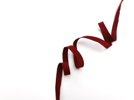 Резинка для укрепления, 7мм, бордо, (арт: RUT/7-5384), Турция, м