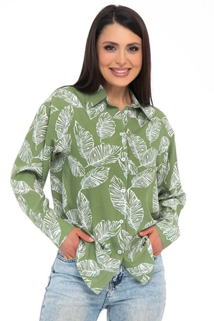 Рубашка Отличная Хит (оливка) Diolche