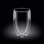 Стакан 400 мл с двойными стенками Thermo Glass Wilmax (57616)