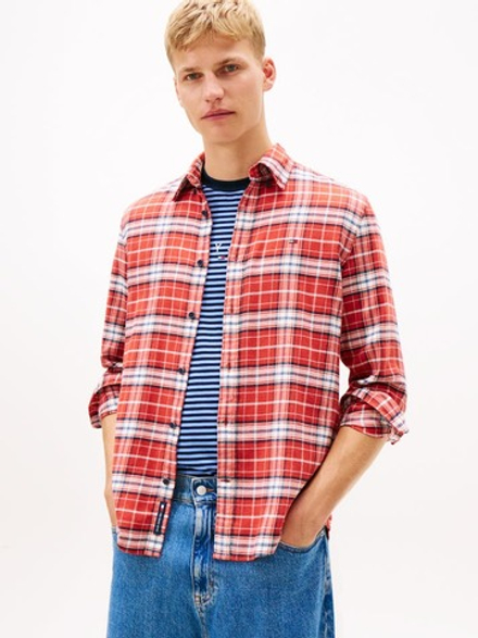 Рубашка мужская TOMMY JEANS TJM REG FLANNEL CHEC