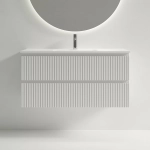 Тумба с раковиной Sancos Snob R SNR100/39W/CN7027 Bianco