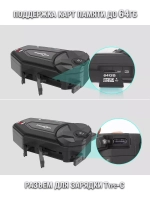 Мотогарнитура с видеорегистратором FreedConn R1 Plus универсальная