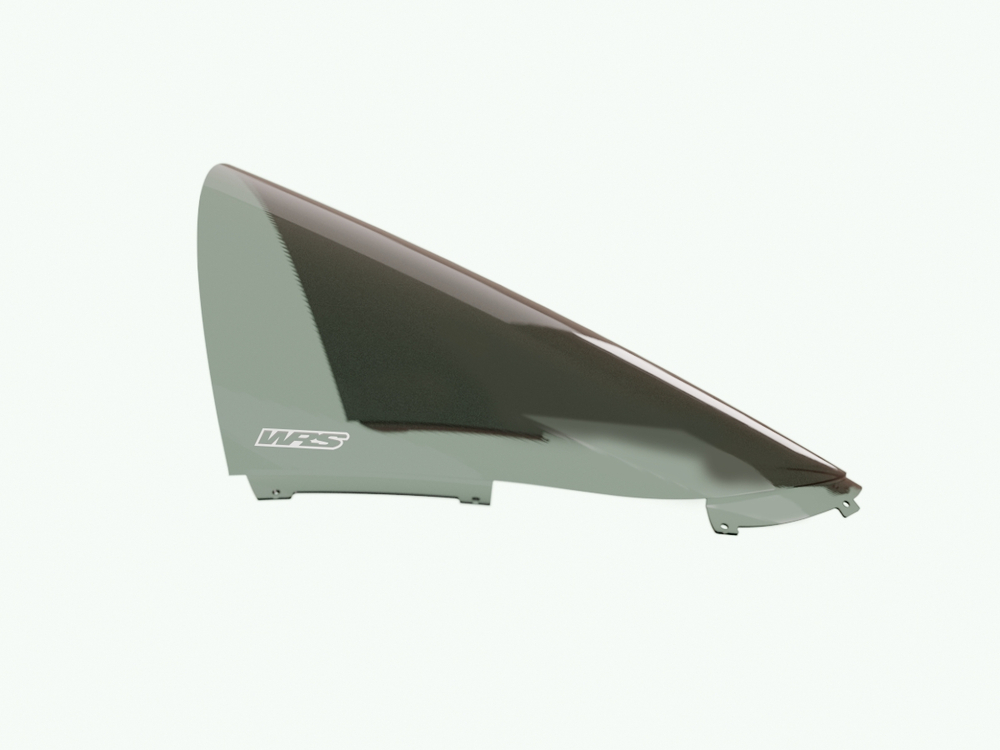 DU044FS WRS DARK SMOKE RACE HIGH WINDSCREEN +60MM (P V2 2025)
